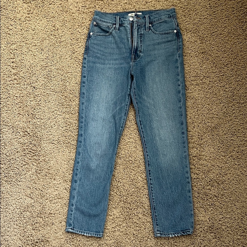 Madewell Perfect Vintage Straight Jeans Size 25